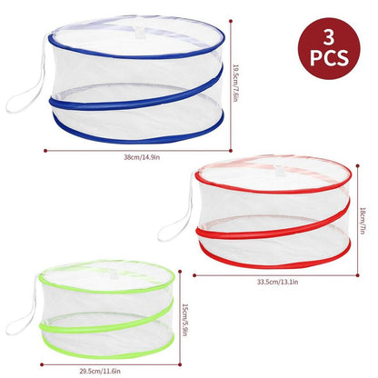 VINSANI SET OF 3 POP UP FOOD COVERS 0008501