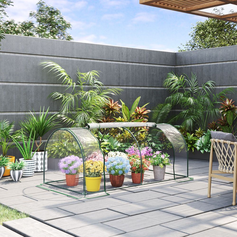 Mini Portable Gardening Flower Plants Greenhouse Warm House