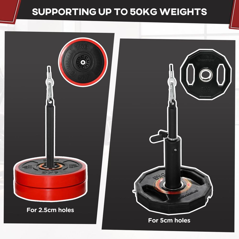 Cable Pulley System, DIY Loading Pin - High Quality, Versatile Workout Equipment