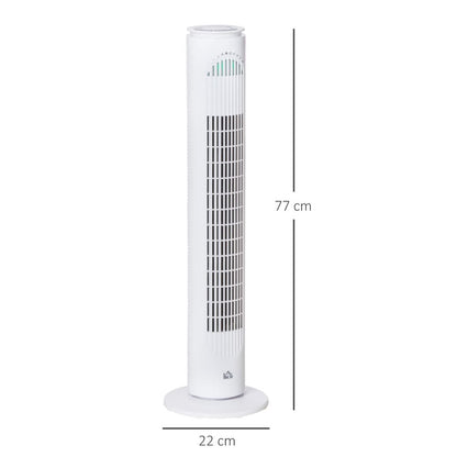 High Velocity Tower Fan, 3 Modes,Cooling PortableAir Circulator,Remote