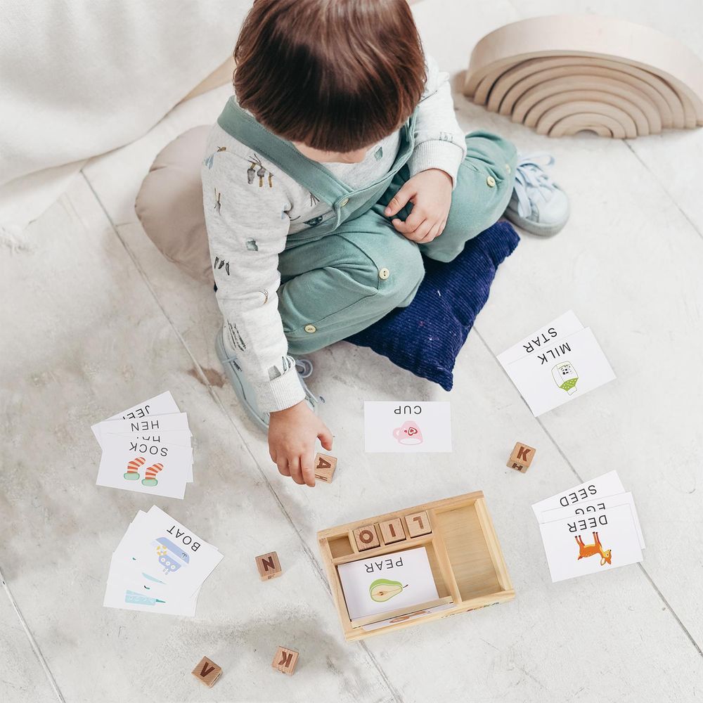 SOKA Wooden Spelling Game 0000274