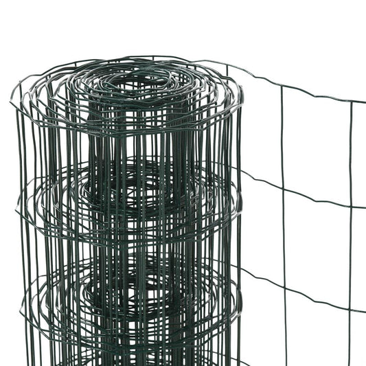 PawHut 0.6Mx10M Chicken Wire Mesh Rabbit Poultry Animal Fence PVC Coated Netting