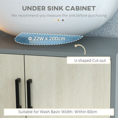 Premium Quality Farmhouse Style Bathroom Sink Cabinet