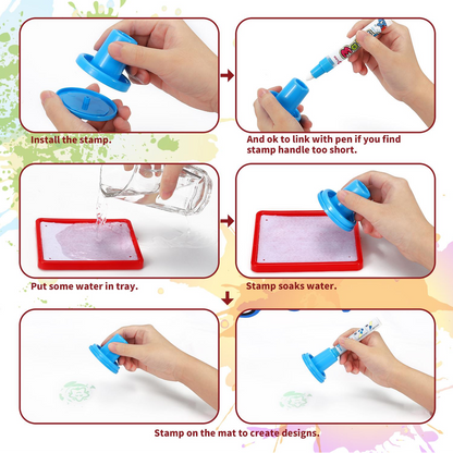 SOKA Deluxe Water Doodle Set - Large Drawing Area, Abundant Accessories, Non-Toxic & Eco-Friendly - Perfect Gift!