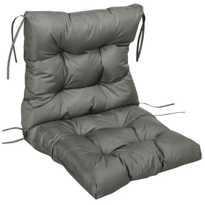 Garden Back Chair Cushion Patio Seat Cushion Pad Outdoor & Indoor Use