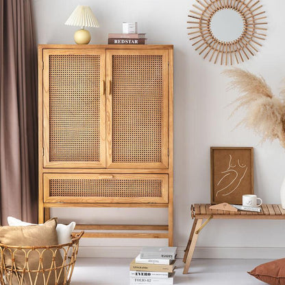 Uno G9 Rattan Sideboard, Bookcase, Wardrobe