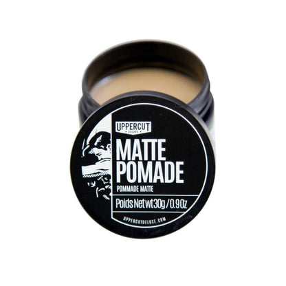 UPPERCUT DELUXE Matte Pomade MIDI – Medium Hold, Matte Finish, Water Based, 0.9 oz / 30 g (2-pack)