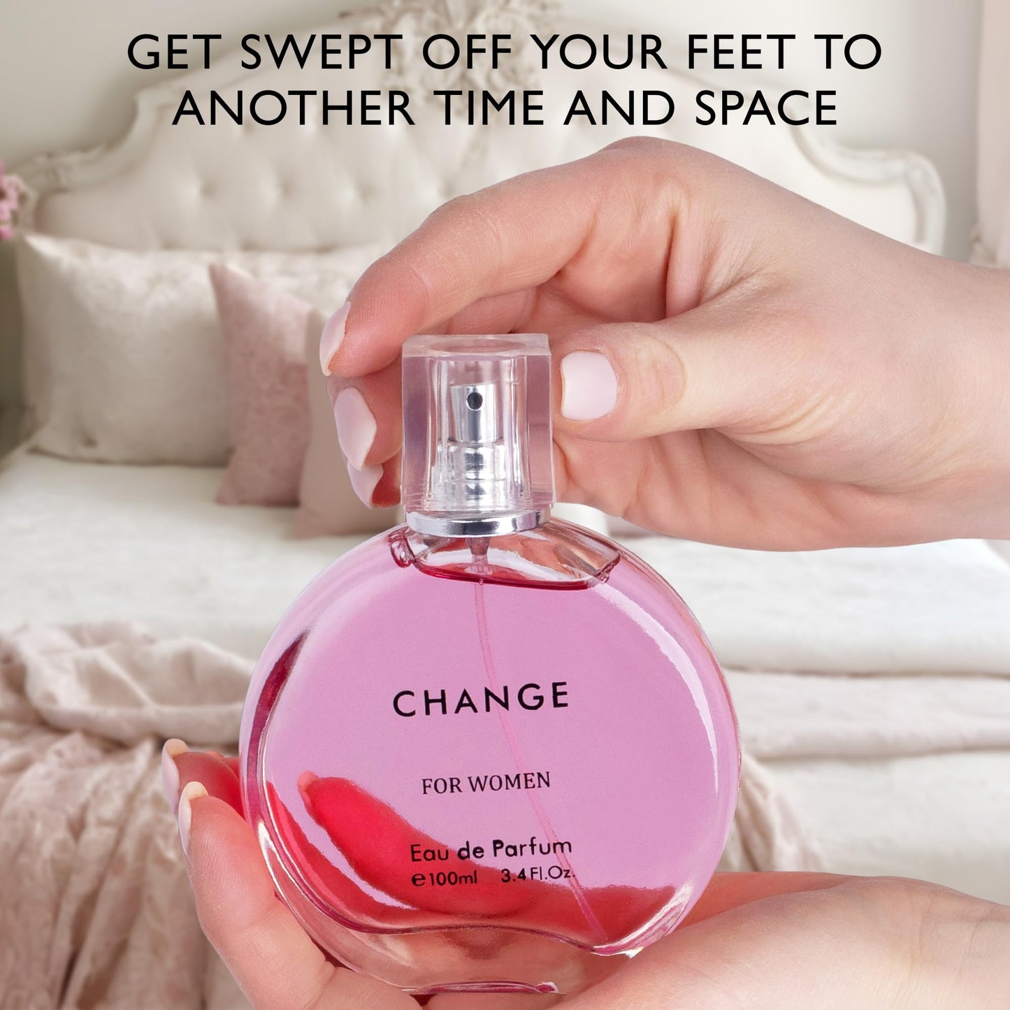 URBAN COLLECTION Change Eau De Parfum for Women – Pink Pepper, Jasmine & Iris, 100ml