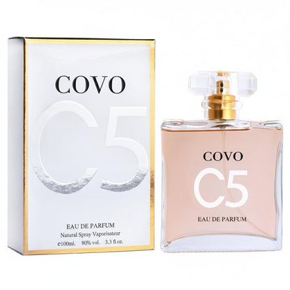 URBAN COLLECTION Covo C5 for Women – Eau de Parfum 3.4 oz | Jasmine & Rose