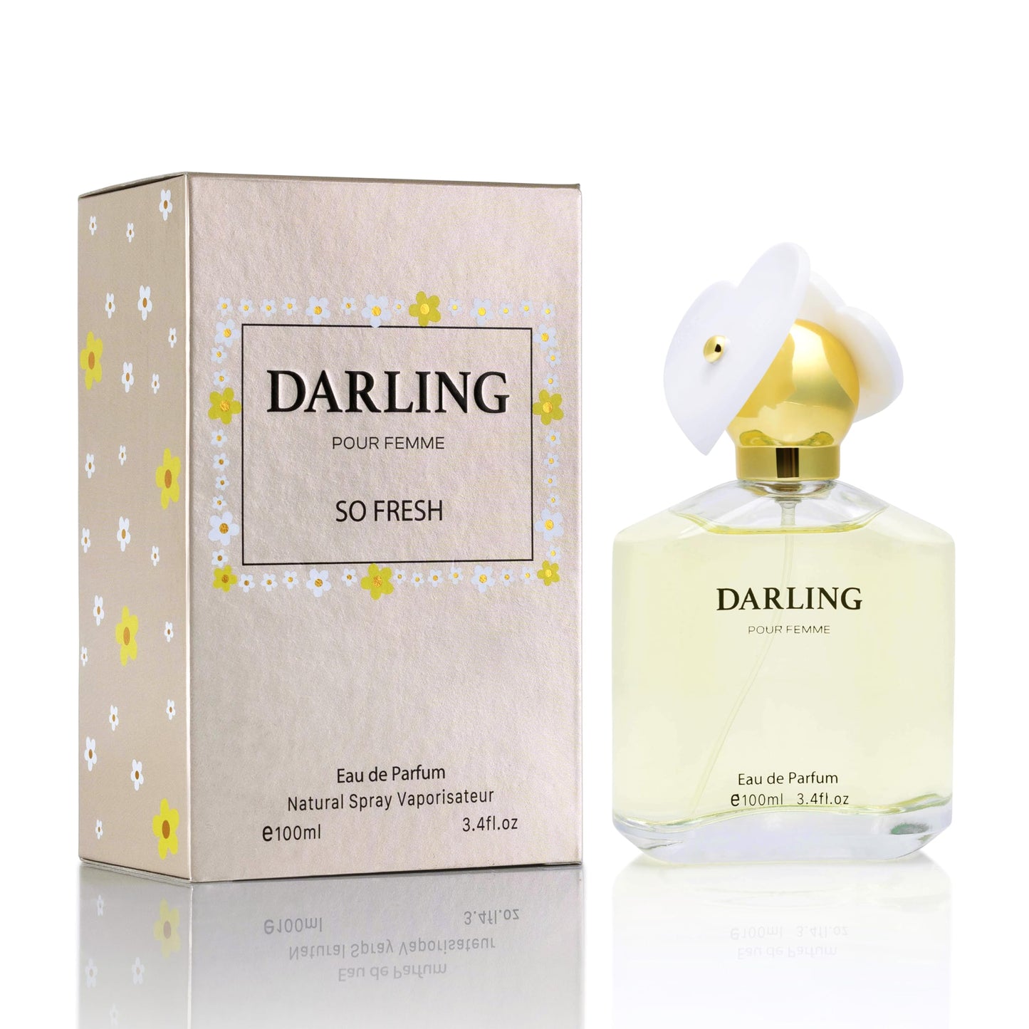 Urban Collection Darling So Fresh for Women EDP – Fruity Floral Scent | Grapefruit & Raspberry | Paraben-Free, Vegan & Cruelty-Free | 100ml
