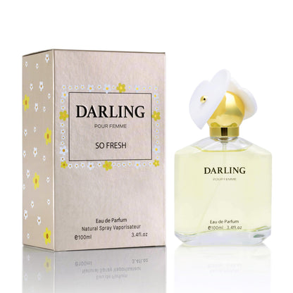 Urban Collection Darling So Fresh for Women EDP – Fruity Floral Scent | Grapefruit & Raspberry | Paraben-Free, Vegan & Cruelty-Free | 100ml