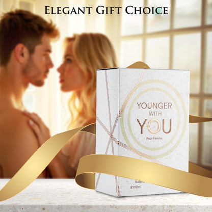 Urban Collection Younger With You for Women – Floral Fruity EDP, Rose & Vanilla Base, Raspberry & Neroli Top, 100ml | Vegan & Cruelty-Free