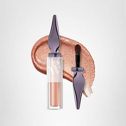 URBAN DECAY 24/7 Glaze-On Liquid Eyeshadow Sugar Twist - Rose Gold Shimmer | Built-In Brush, Crease-Resistant