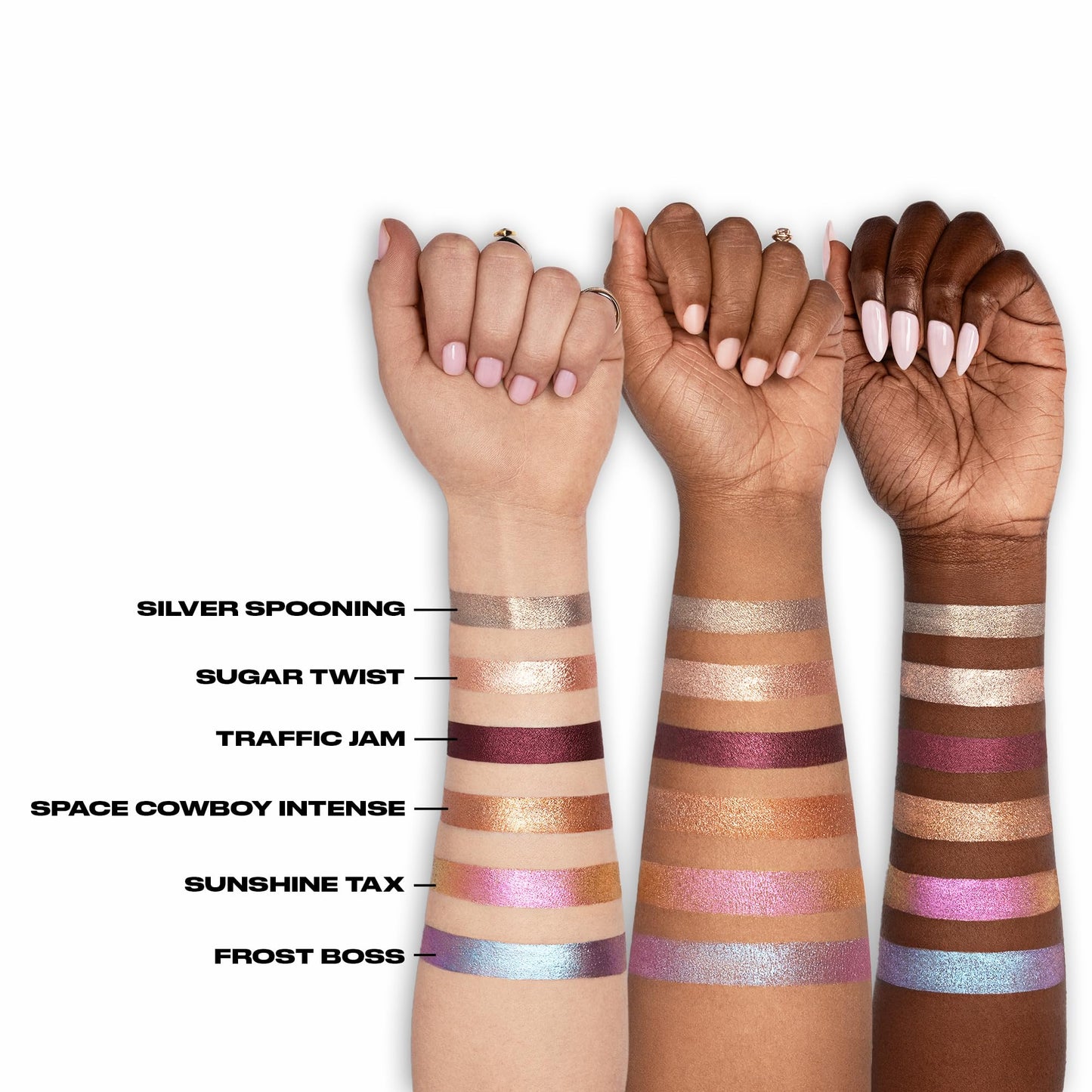 URBAN DECAY 24/7 Glaze-On Liquid Eyeshadow Sugar Twist - Rose Gold Shimmer | Built-In Brush, Crease-Resistant
