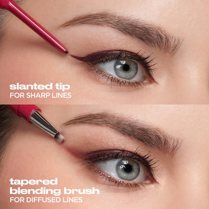 Urban Decay 24/7 Liquid Stick Waterproof Eyeliner – Fluid Fig, Dual-Ended Gel Liner, Up to 24HR Wear