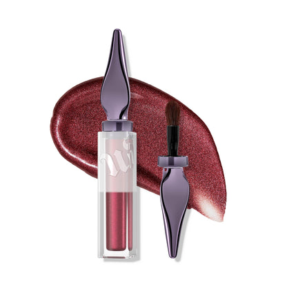 Urban Decay 24/7 Glaze-On Traffic Jam Burgundy Shimmer | Long-Lasting Liquid Eyeshadow