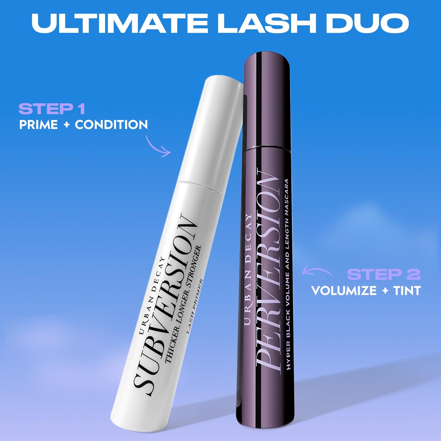 Urban Decay Perversion Volumizing Mascara (Travel Size) - Intense Black, 0.13 fl oz