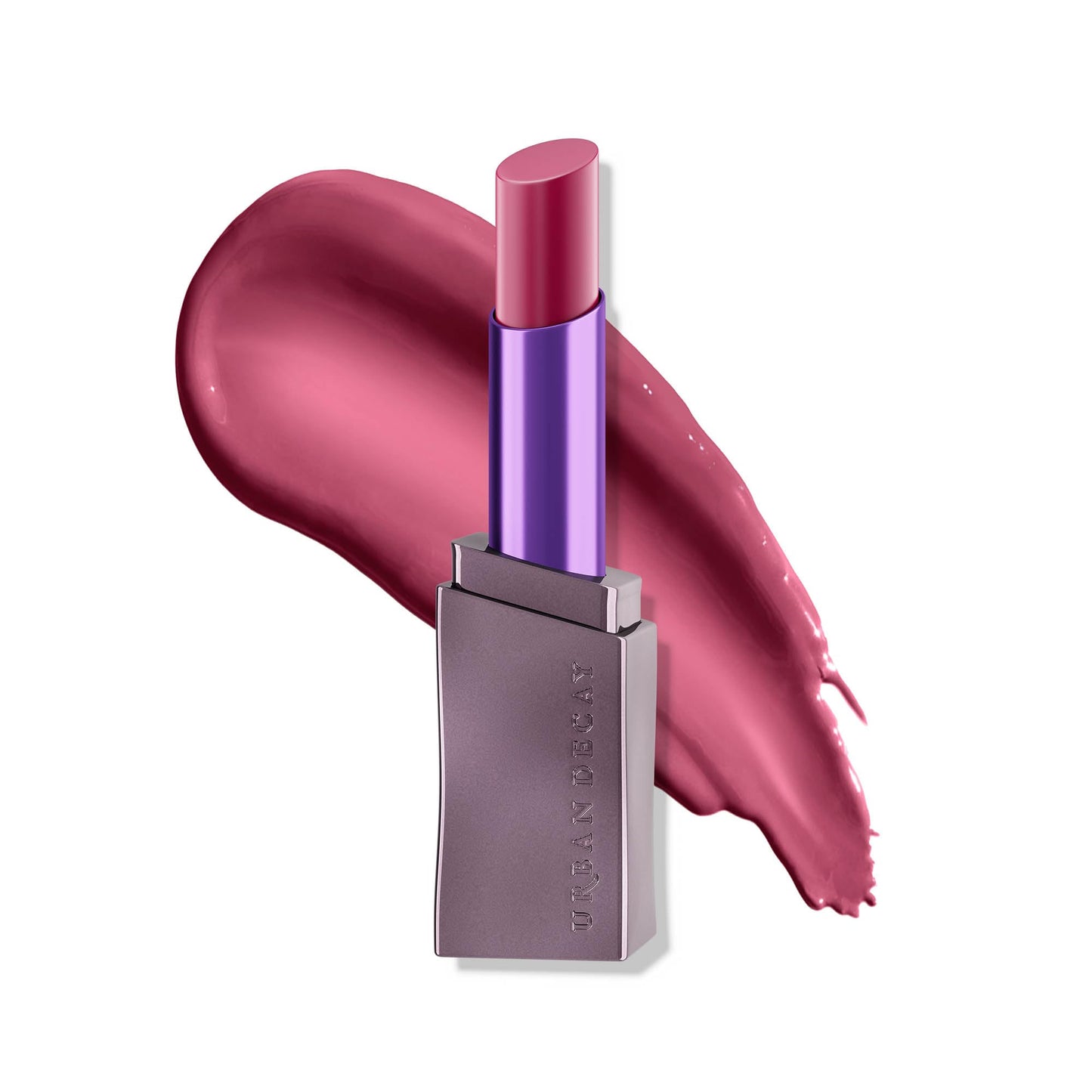 URBAN DECAY Vice Hydrating Lipstick Love Trap – Sheer Deep Plum Shine, Aloe Vera & Avocado Oil, Vegan