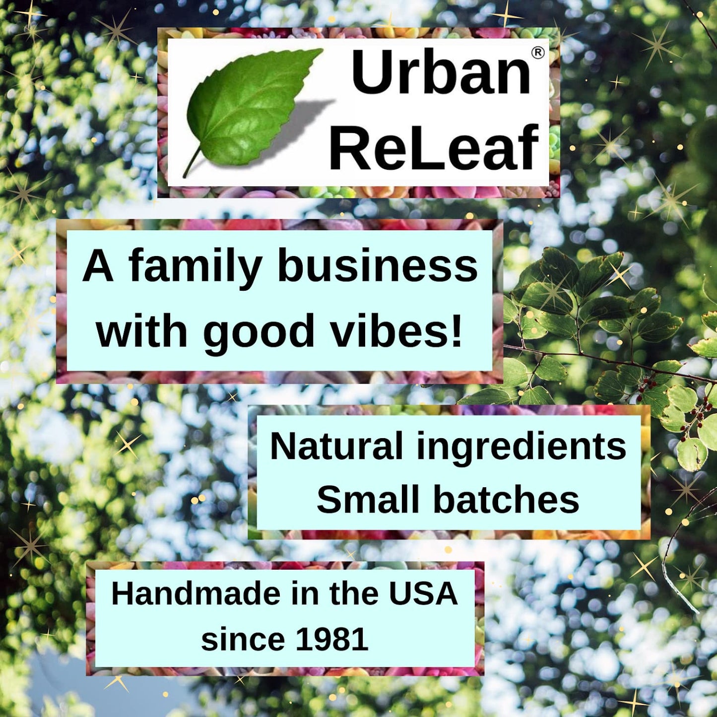Urban ReLeaf Piercing Solution – Soothing Sea Salts & Tea Tree Aftercare 4 oz