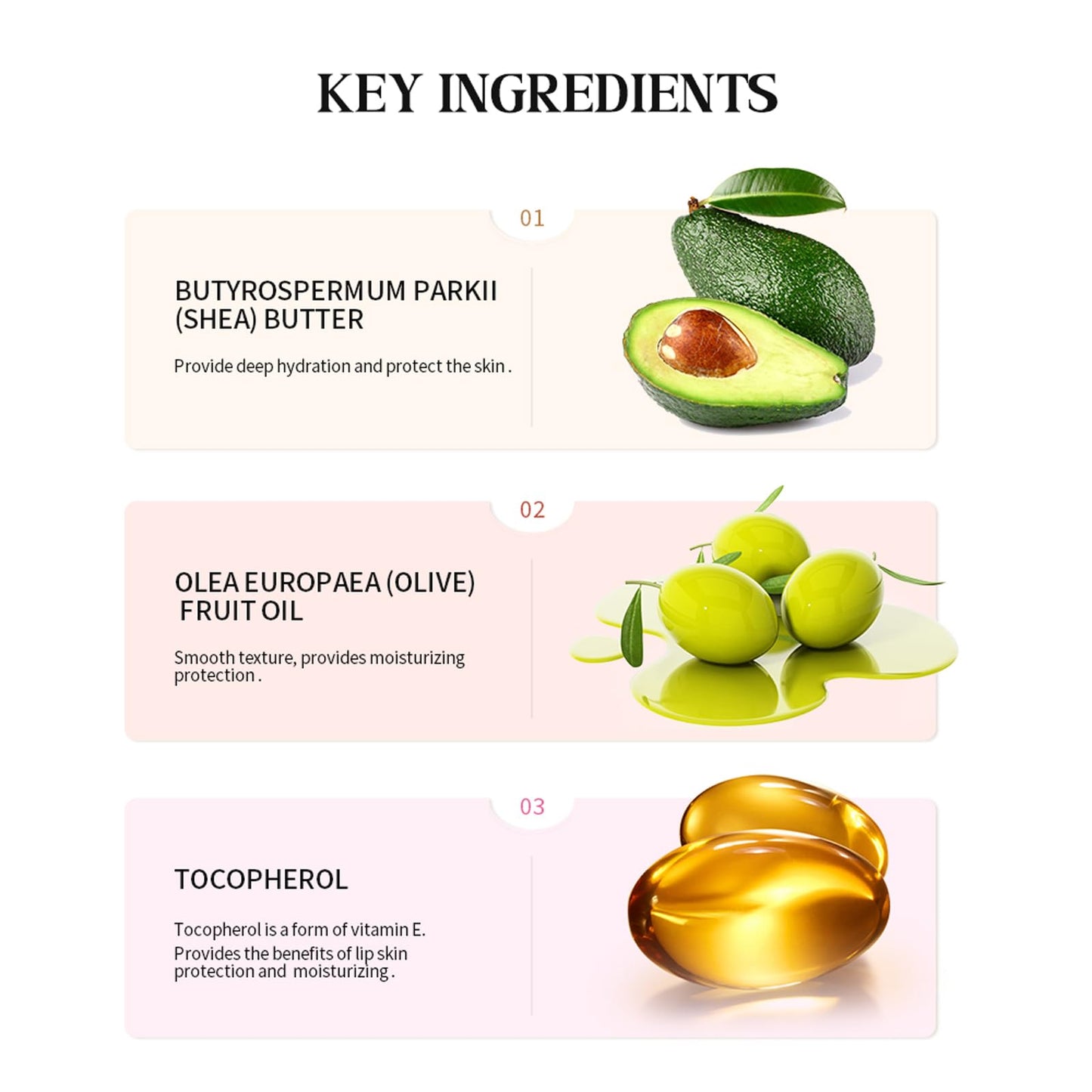 URQT 4PCS Summer Special Lip Butter Balm – Hydrating, Nourishing Lip Care