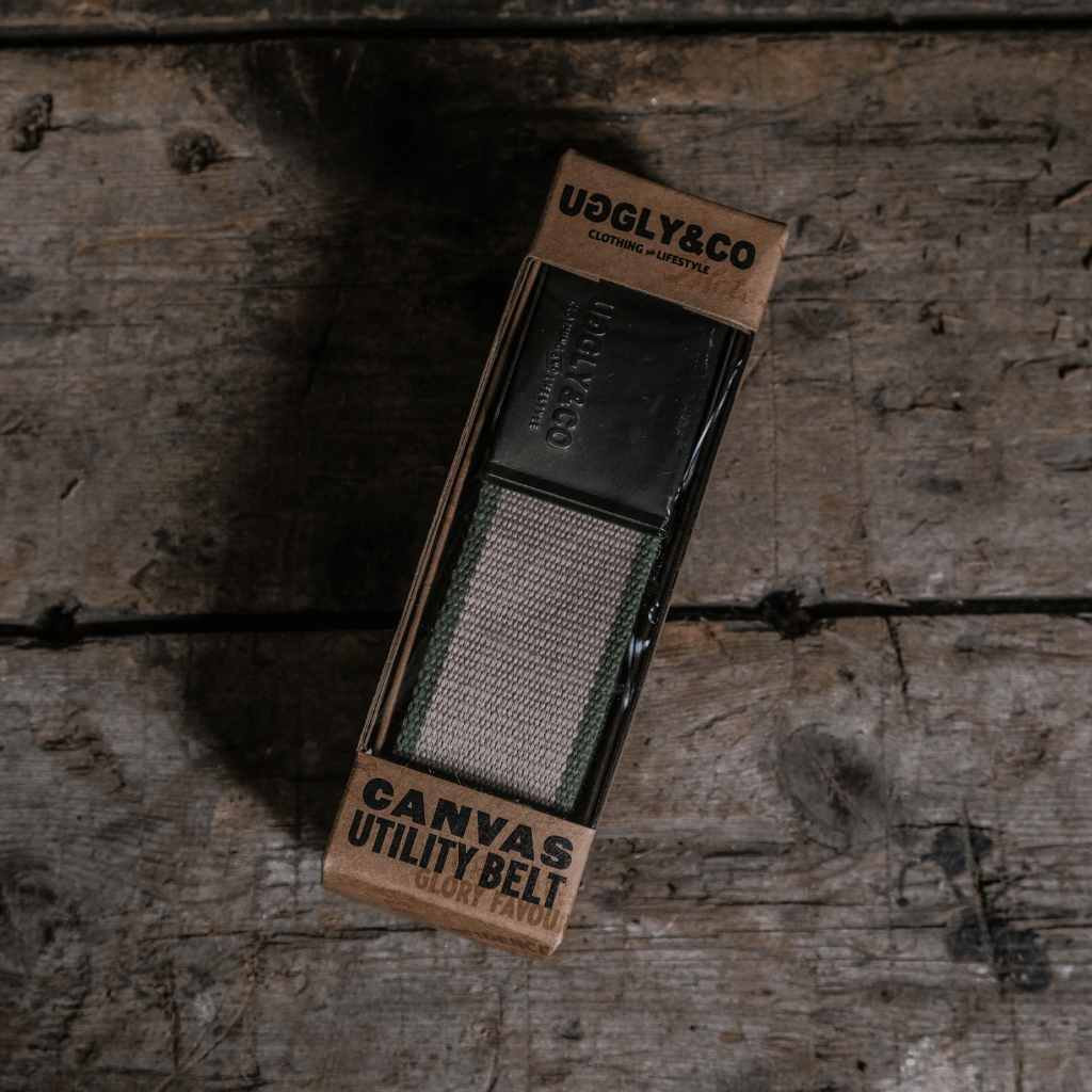 Green Canvas Utility Belt