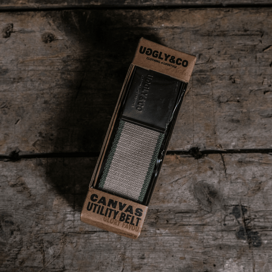 Green Canvas Utility Belt