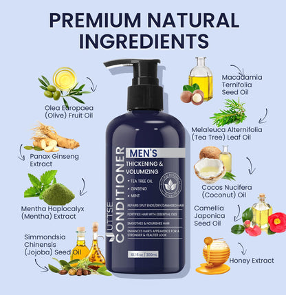 Uttse Biotin Hair Growth Conditioner for Men — Thickening & Volumizing
