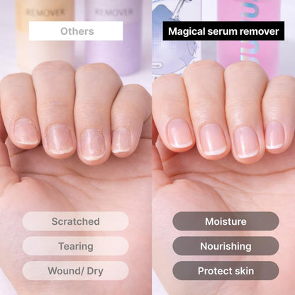 UUUUU Gel Nail Strip Remover — Gentle, Non-Toxic Peel-Away for Semi-Cured Nails