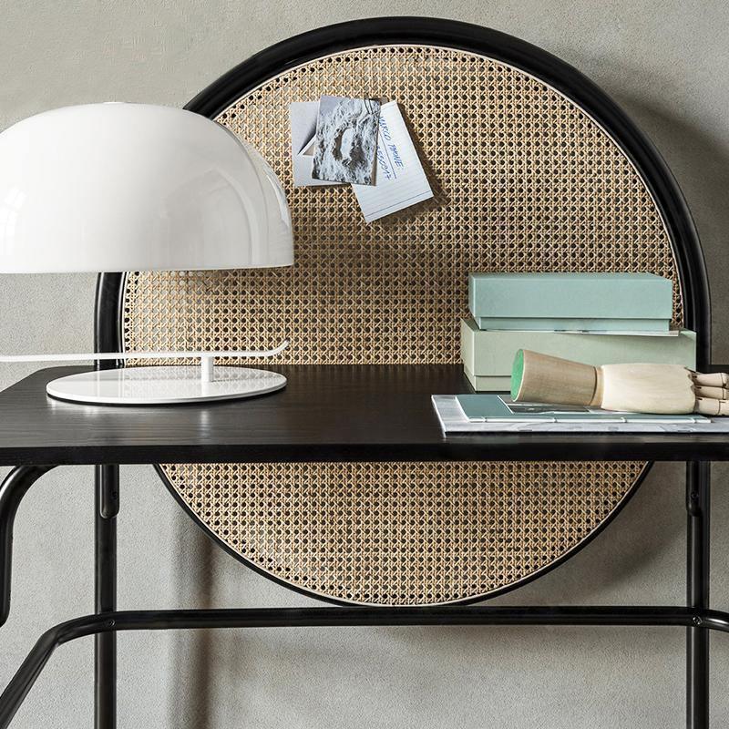Vallee Rattan Office Desk