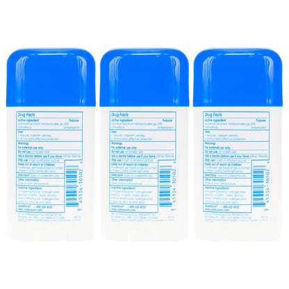 Vanicream Anti-Perspirant Deodorant – Clinical Strength for Sensitive Skin, 2.25 oz (Pack of 3)