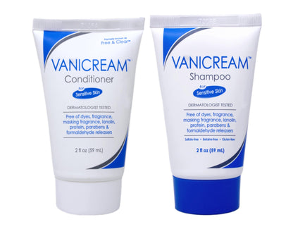Vanicream Shampoo & Conditioner Travel Size Duo – 2 oz Each