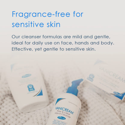 Vanicream Liquid Cleanser Refill – Sensitive Skin, 32 oz | Gentle, Fragrance-Free Daily Cleanser