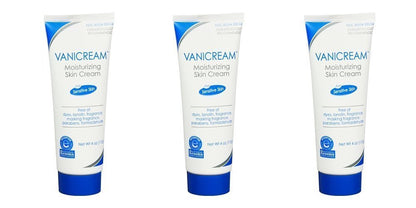 Vanicream Moisturizing Skin Cream for Sensitive Skin – 4 oz (Pack of 3)