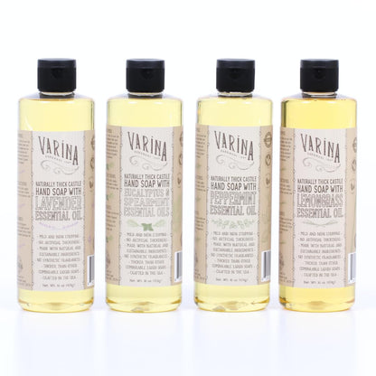 Varina Organic Castile Soap Variety Pack - 16 oz
