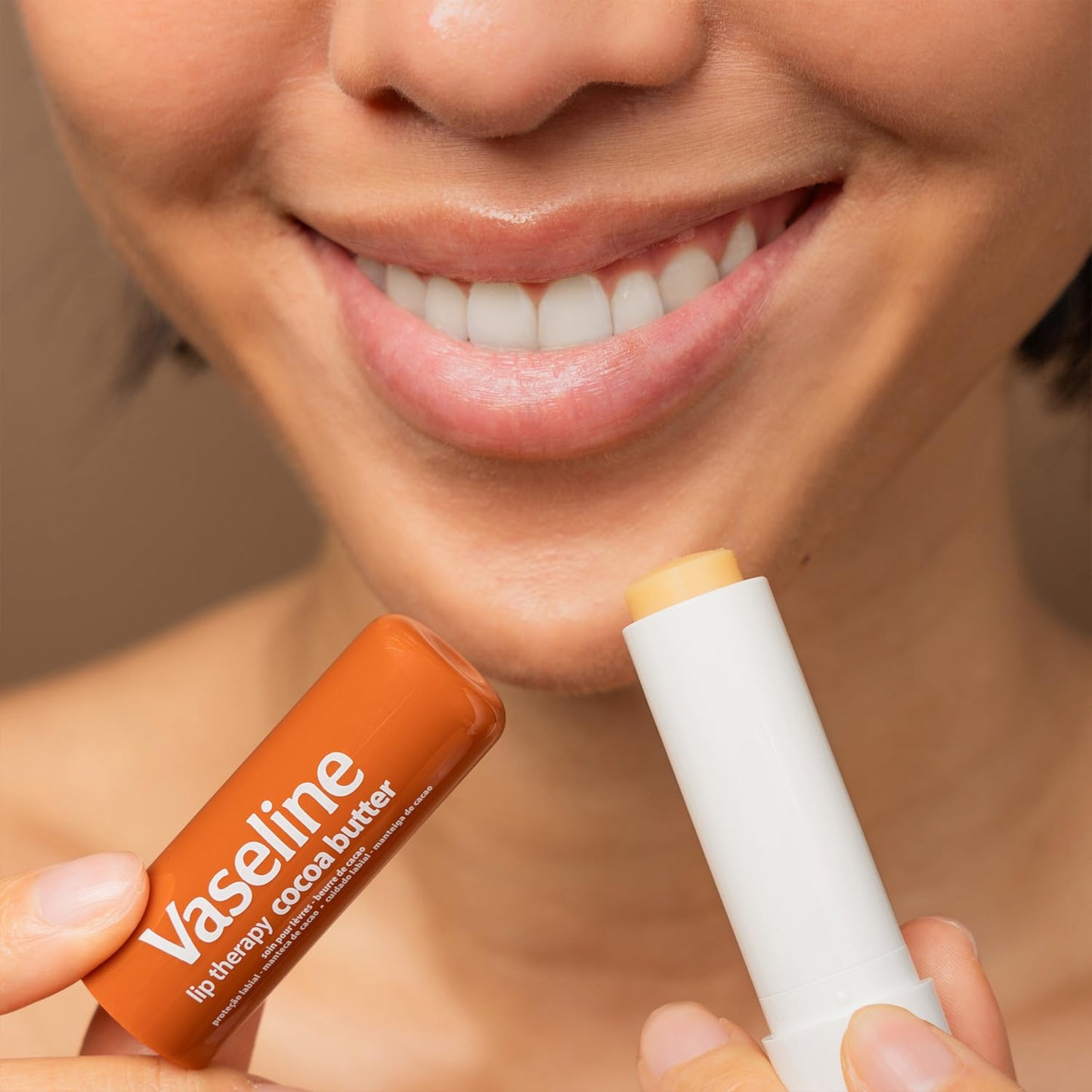 Vaseline Lip Therapy Cocoa Butter Lip Balm – 6 Pack, 0.16 oz Each
