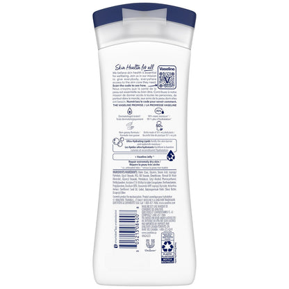Vaseline Intensive Care Lotion Unscented – Advanced Repair 2-Pack, Non-Greasy Moisturizer