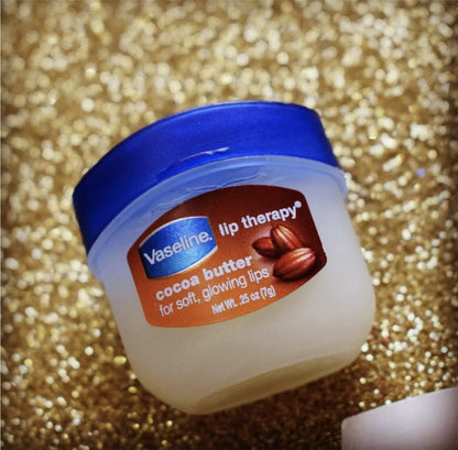 Vaseline Lip Therapy Cocoa Butter 6-Pack – Mini Lip Balms (0.25 oz each)