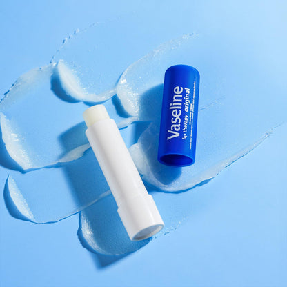 Vaseline Lip Therapy Original 8-Pack – Bulk Lip Balm for Dry Lips