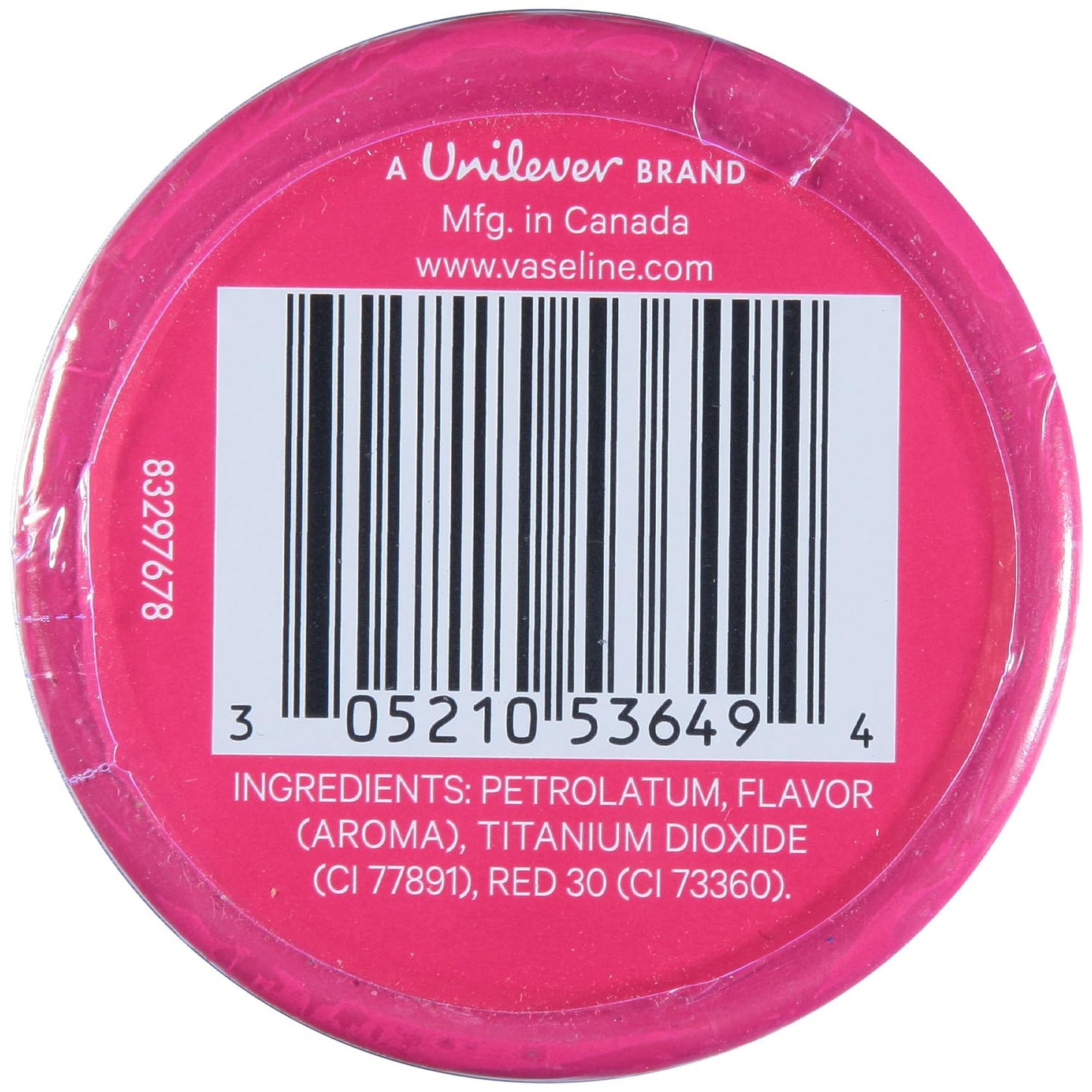 Vaseline Lip Therapy Rosy Lips Tin 3-Pack – Tinted Lip Balm for Soft, Smooth Lips (0.6 oz Each)