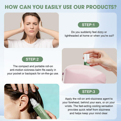 Vathery Vertigo Ease Roll-On 2-Pack – Fast-Acting Essential Oils