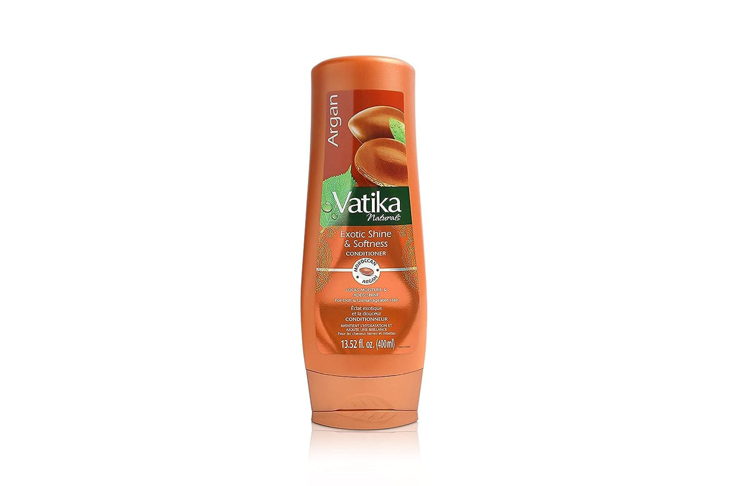 Vatika Naturals Moisturizing Conditioner – Deep Hydration for Dry, Damaged & Frizzy Hair | Argan & Henna 400ml
