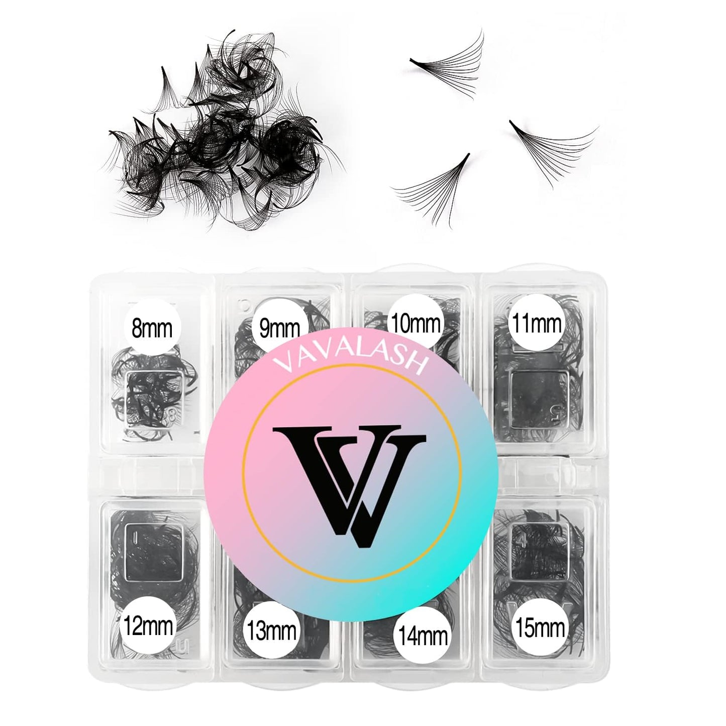 VAVALASH 600 Fans Premade Loose Fans – 5D-24D Promade Lash Extensions (8-15mm)