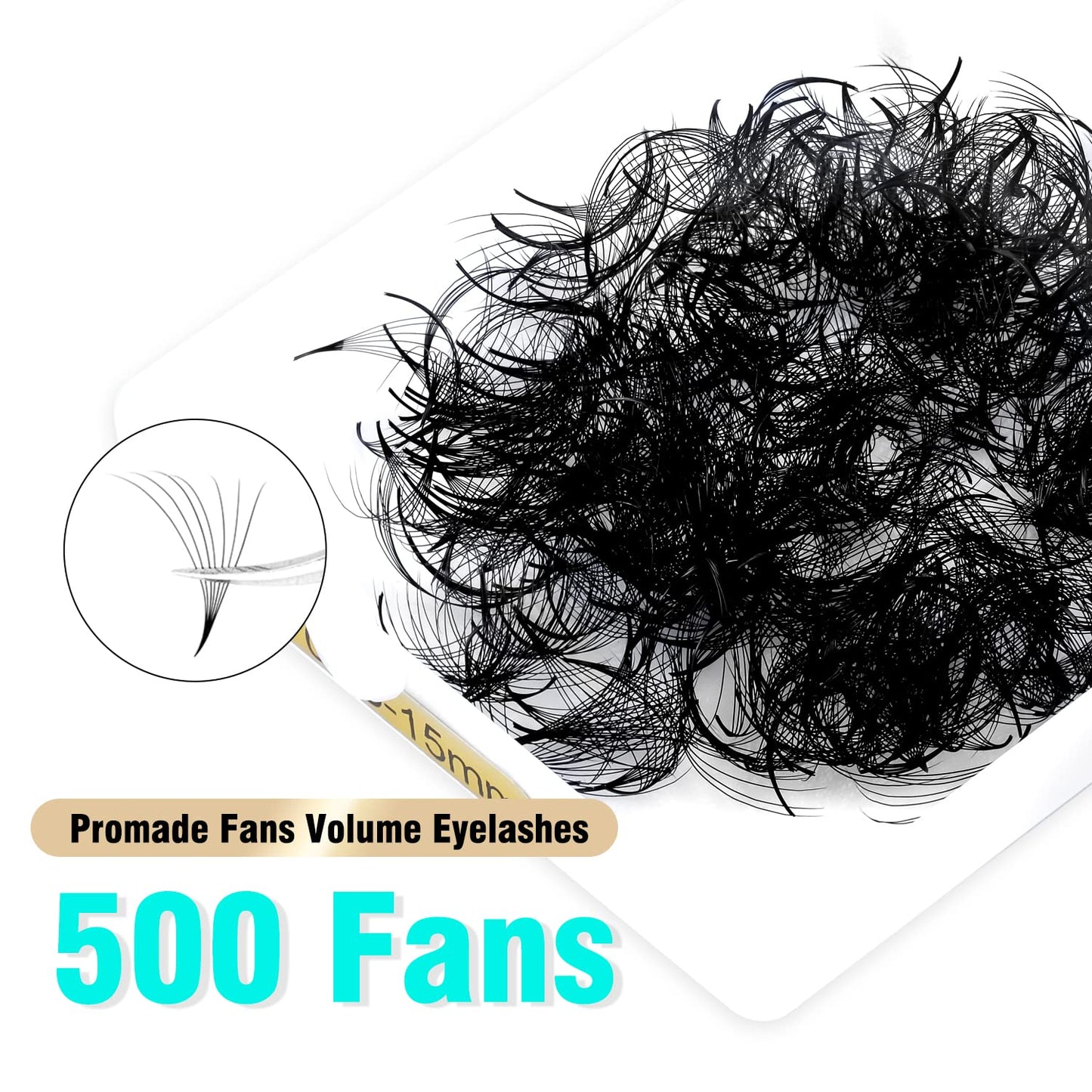 VAVALASH 500 Fans Premade Lash Extensions 9-16mm | Handmade 5D-14D Volume