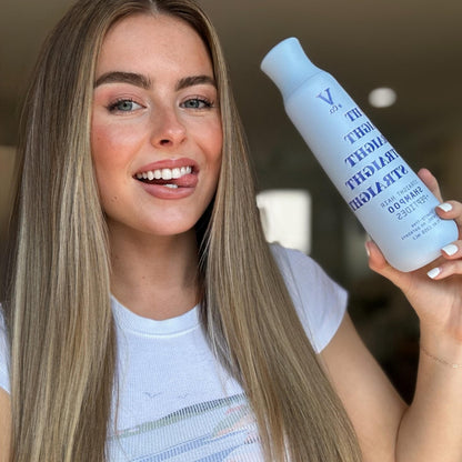 V&Co. Straight Hair Moisturizing Shampoo with Peptide Technology, 12 oz