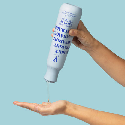 V&Co. Straight Hair Moisturizing Shampoo with Peptide Technology, 12 oz
