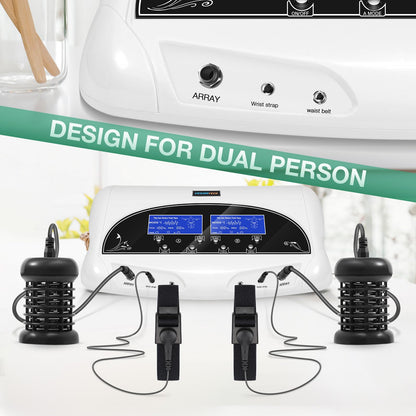 Veicomtech Dual Ionic Foot Bath Detox Machine – Pro Spa System