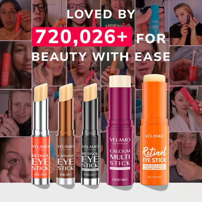 VELAMO ADVANCED Calcium Multi Balm Stick – Hydration, Firming & Under-Eye Care