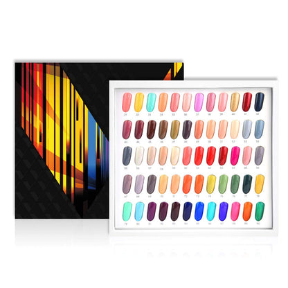 VENALISA VIP2 Gel Nail Polish Set: 60 Colors (7.5ml) + Base, Top, Matte & Color Card