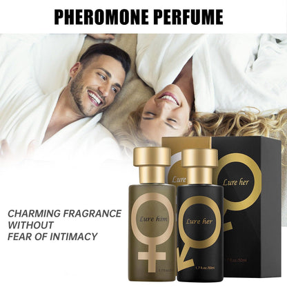 VeniCare Golden Lure Cologne for Men – Long-Lasting 1.7 oz, Irresistible Lure Her Fragrance