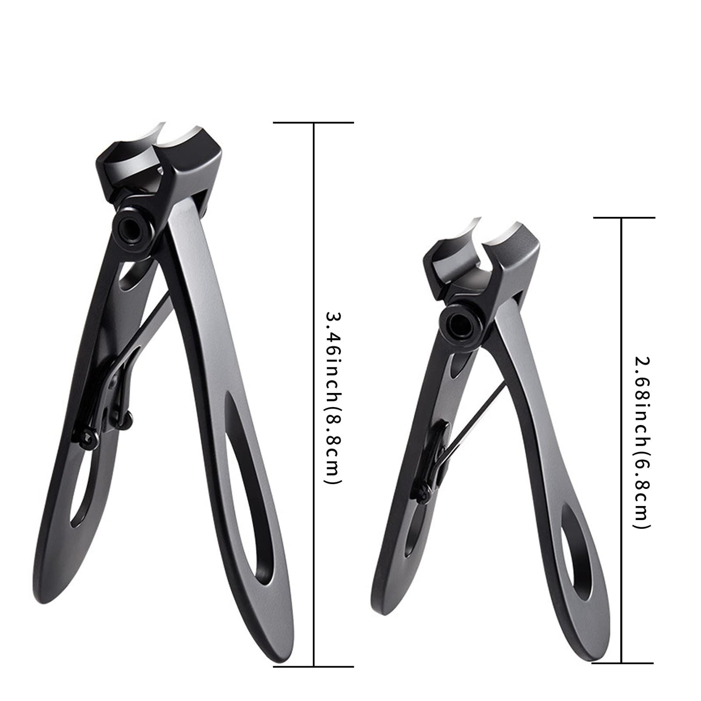Venoteck Nail Clippers for Thick Nails – Dual-Size, Stainless Steel
